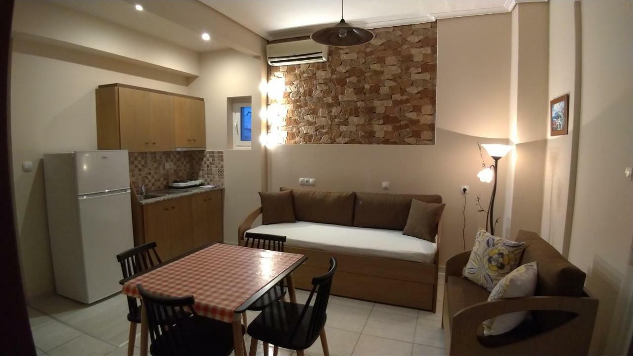 Adonis Apartments Paralía Eksteriør bilde